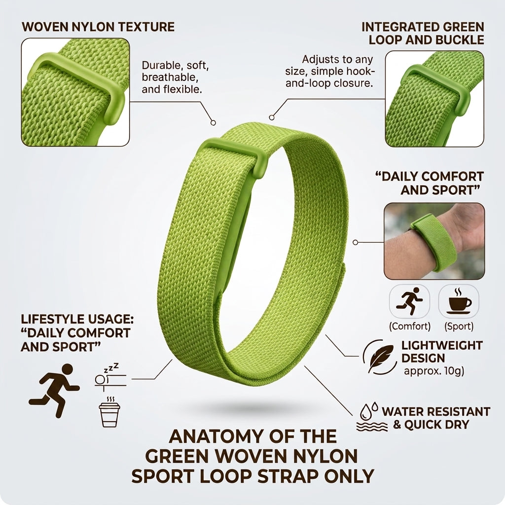 Lime Green- UA google Fitbit air strap