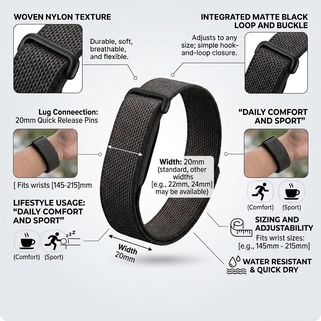 Black - UA google Fitbit air strap