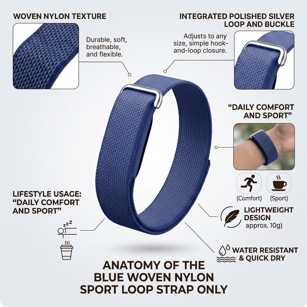 Navy Blue - UA google Fitbit air strap