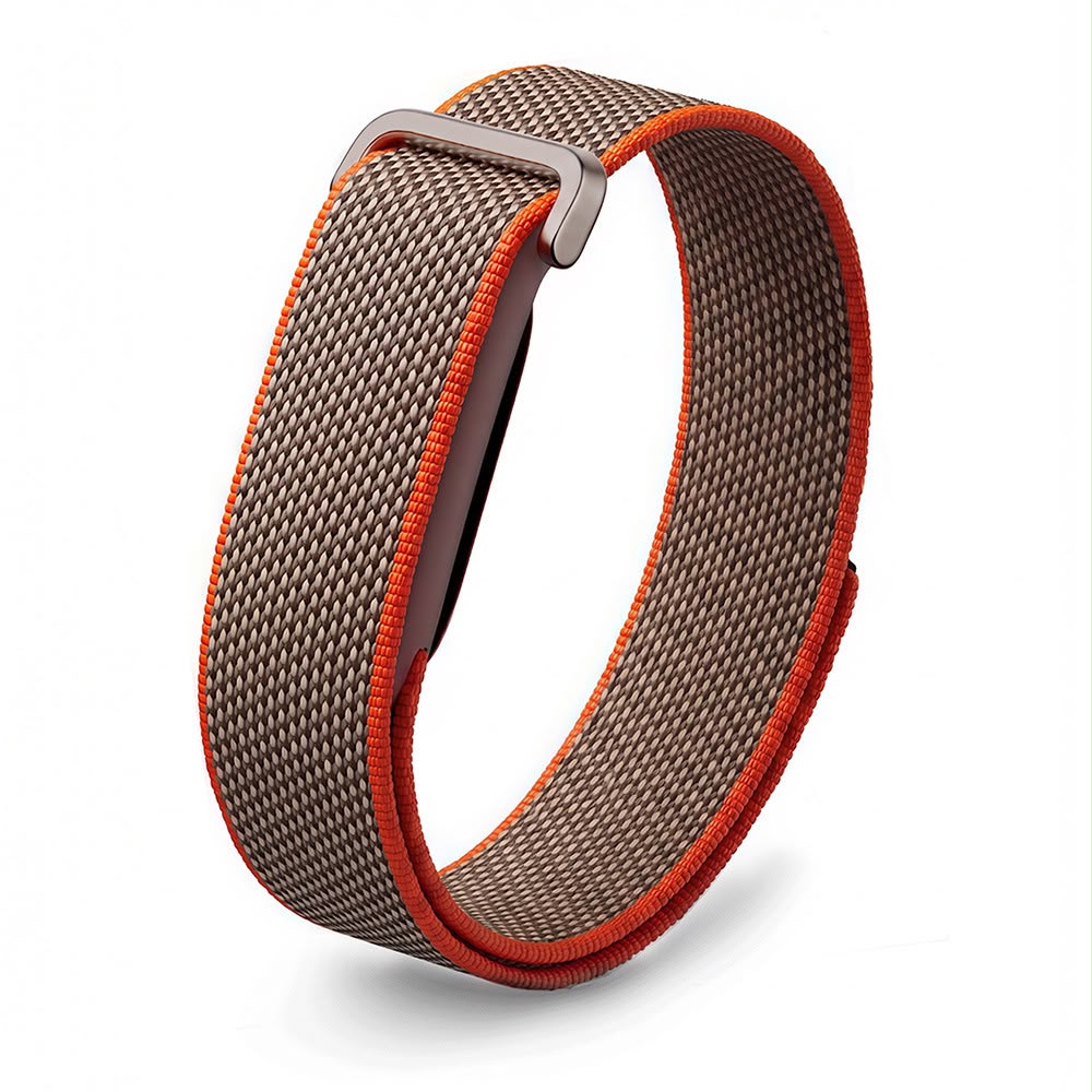 Brown/Orange Elite - UA google Fitbit air strap